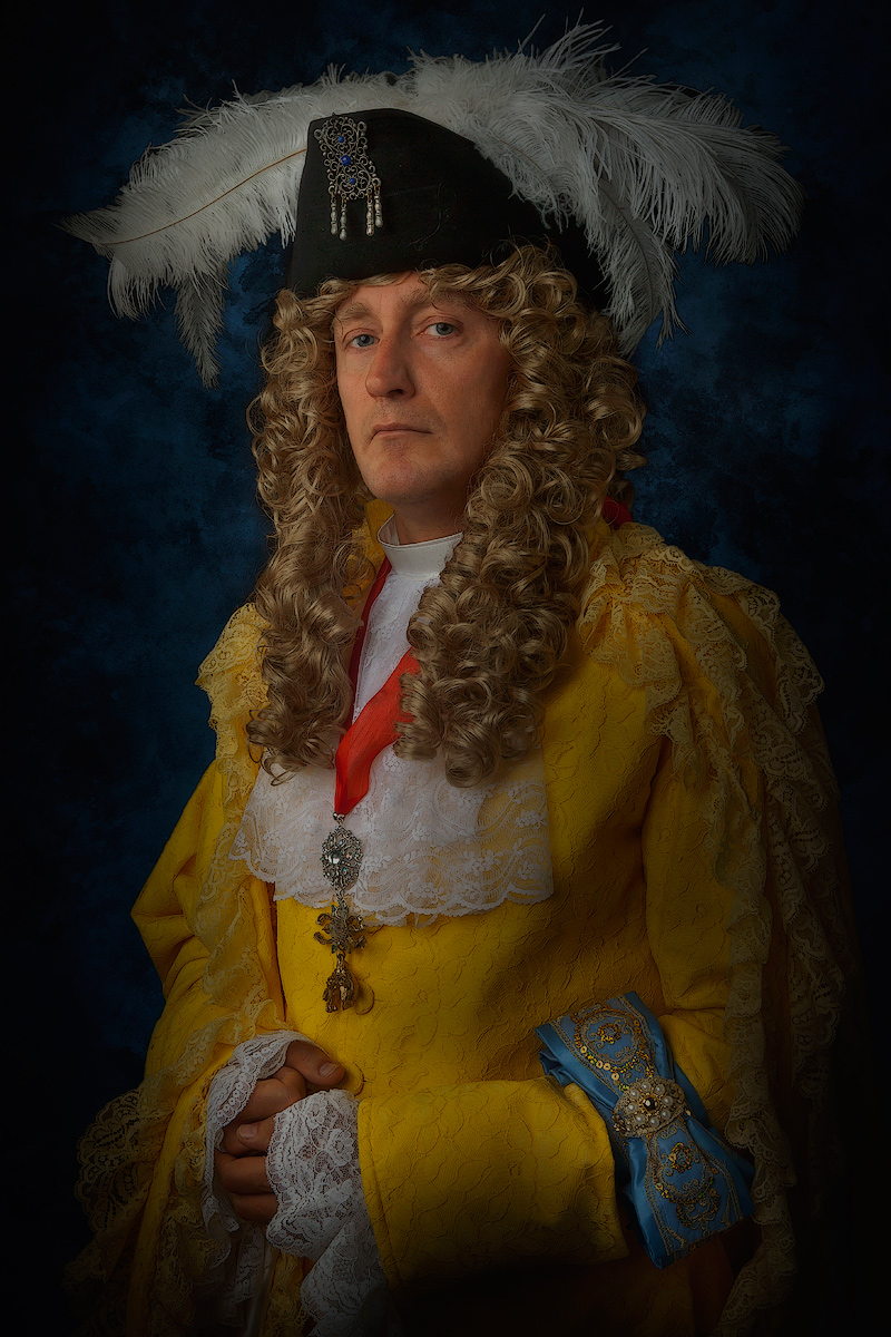 oud oranje renaissance portret geel - Martin Rijpstra fotograaf Leeuwarden