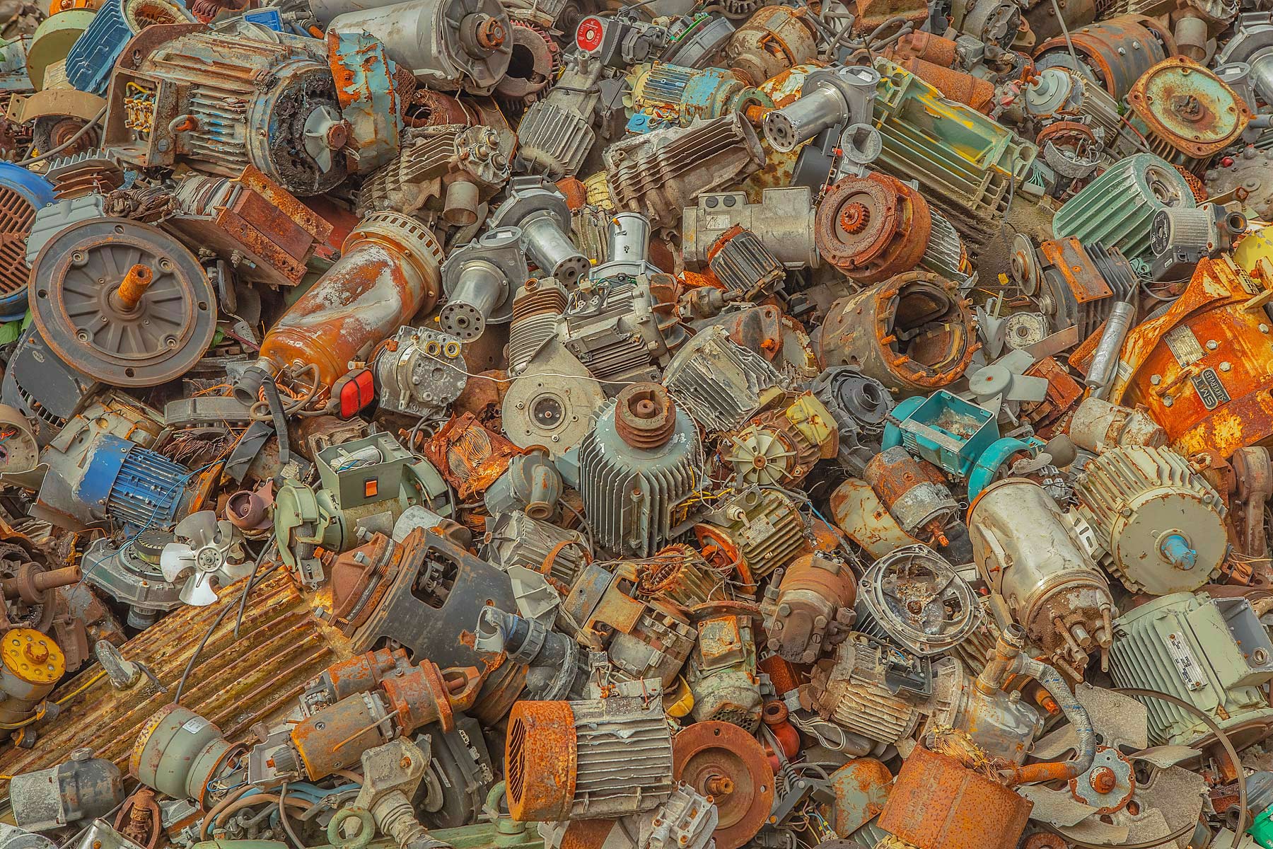 circulaire economie kringloop fine art recycling oud ijzer blik hergebruik afval